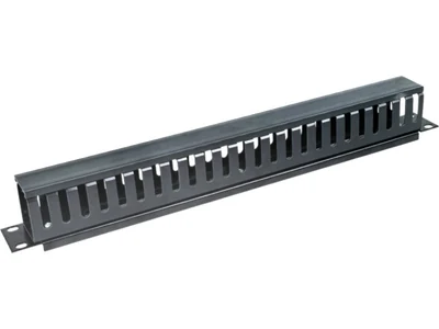 Organizer kabli Alantec 1U 19 z pokrywą maskującą