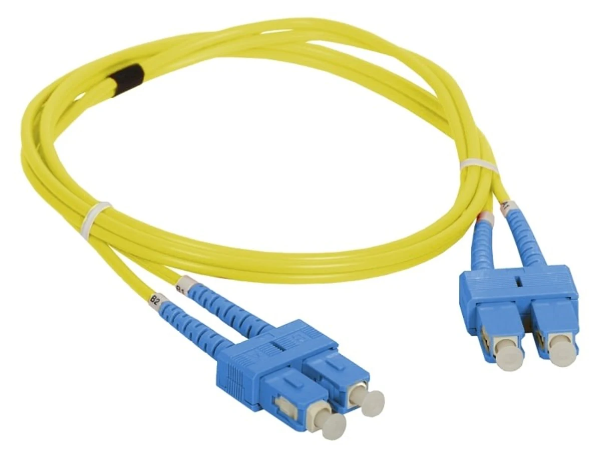 Kabel światłowodowy ALANTEC SM SC-SC Duplex 2m