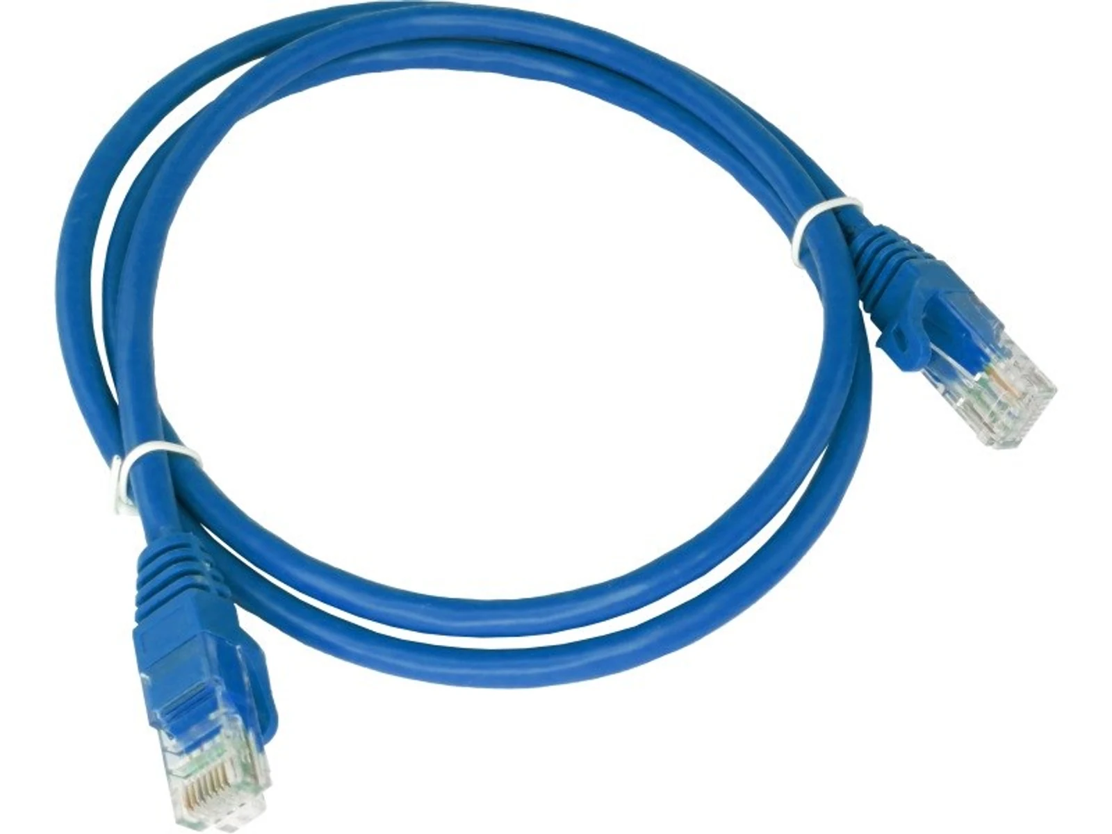 ALANTEC-Patch-cord U/UTP kat5e PVC 0.25m niebieski — zdjęcie 1 z 2