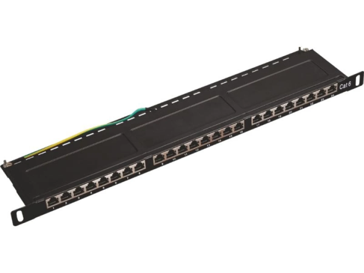 ALANTEC Patch panel 0.5U STP kat.5e 24 porty LSA OPTIMUM