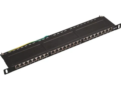 Panel krosowniczy Alantec OPTIMUM, 0.5U, STP kat.5e, 24 porty LSA