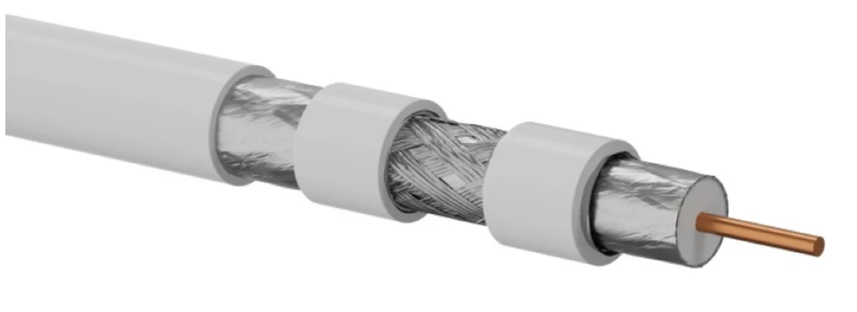 Kabel antenowy Alantec RG6 75Ω 500m (trishield)