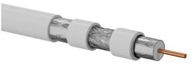 Kabel antenowy Alantec RG6 75Ω 500m (trishield)