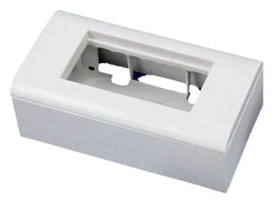 Puszka instalacyjna ALANTEC z podstawą i ramką 90x45 mm (komplet 2M)
