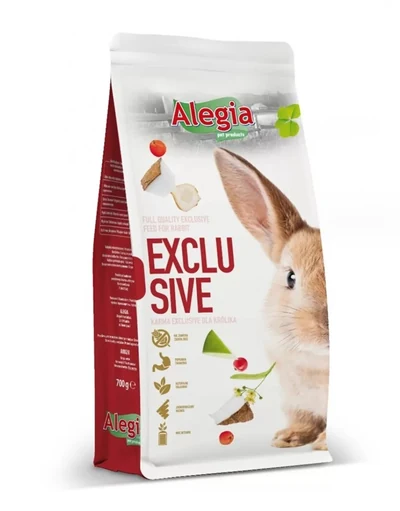Karma dla gryzoni ALEGIA Exclusive - Królik 700g