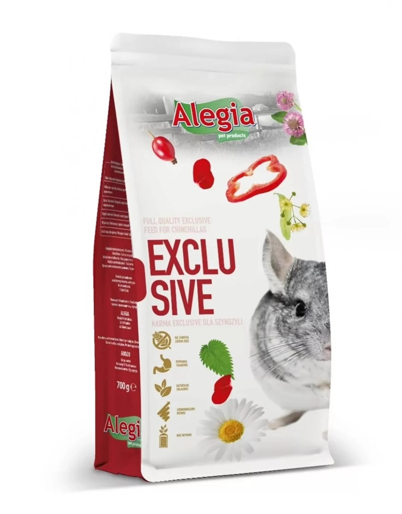 Karma dla szynszyli ALEGIA Exclusive 700g