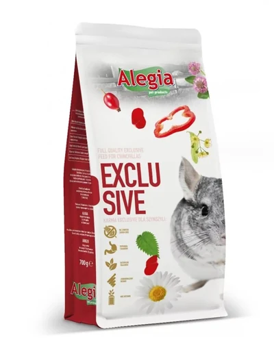 Karma dla szynszyli ALEGIA Exclusive 700g