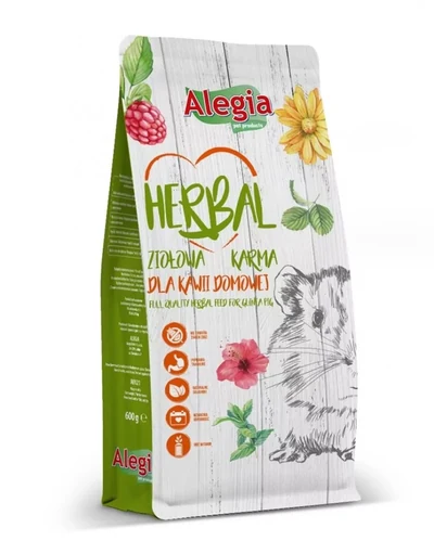 Karma ziołowa dla świnki morskiej Alegia 600g