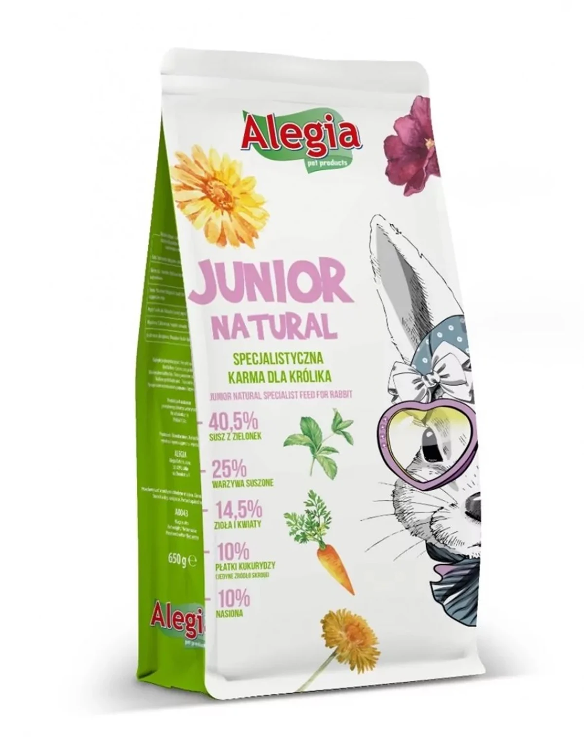 Karma Junior Natural dla królika - Królik 650g