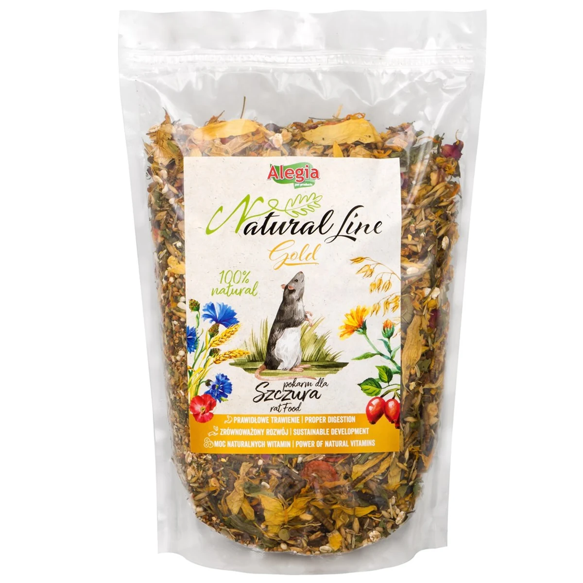 ALEGIA Natural Line Gold Szczur 2,2kg