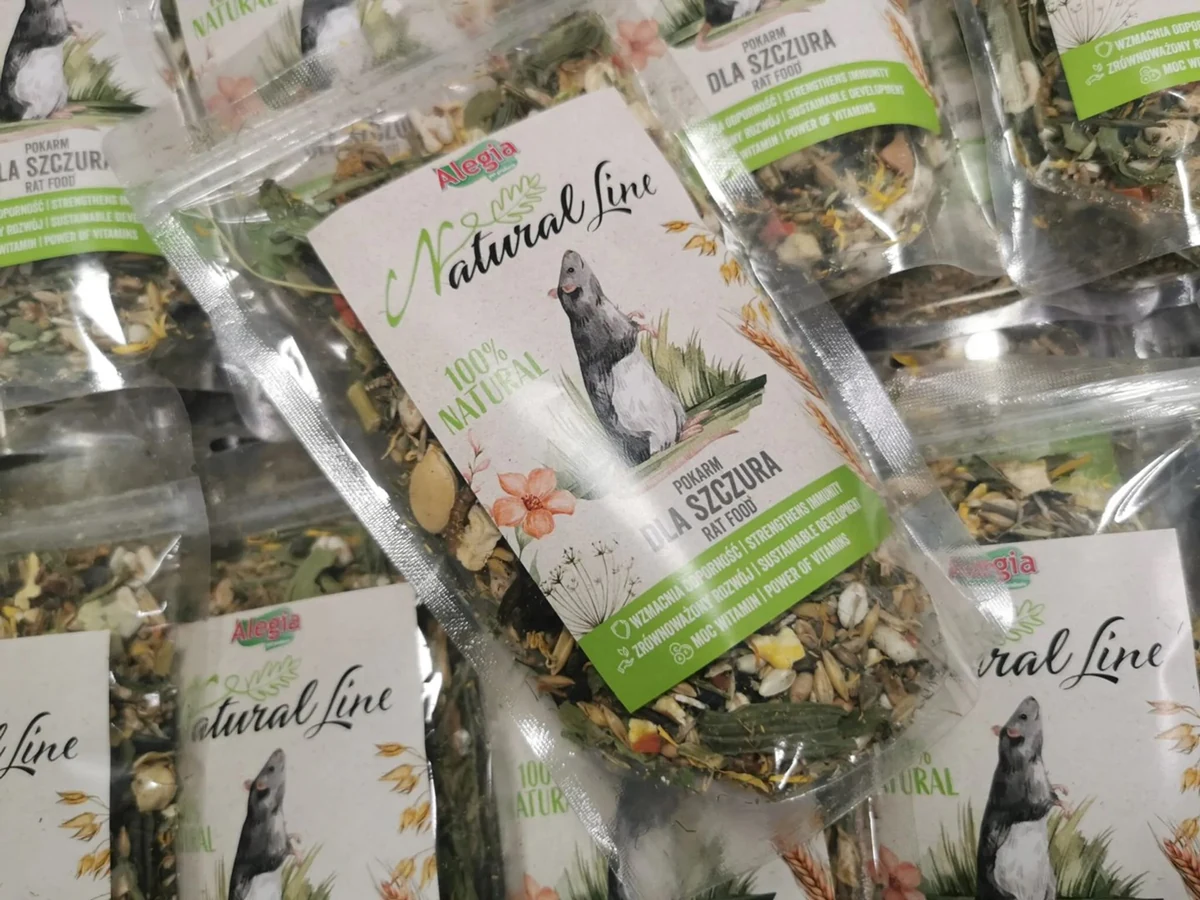 Karma Sucha dla Szczura ALEGIA Natural Line 2,5kg