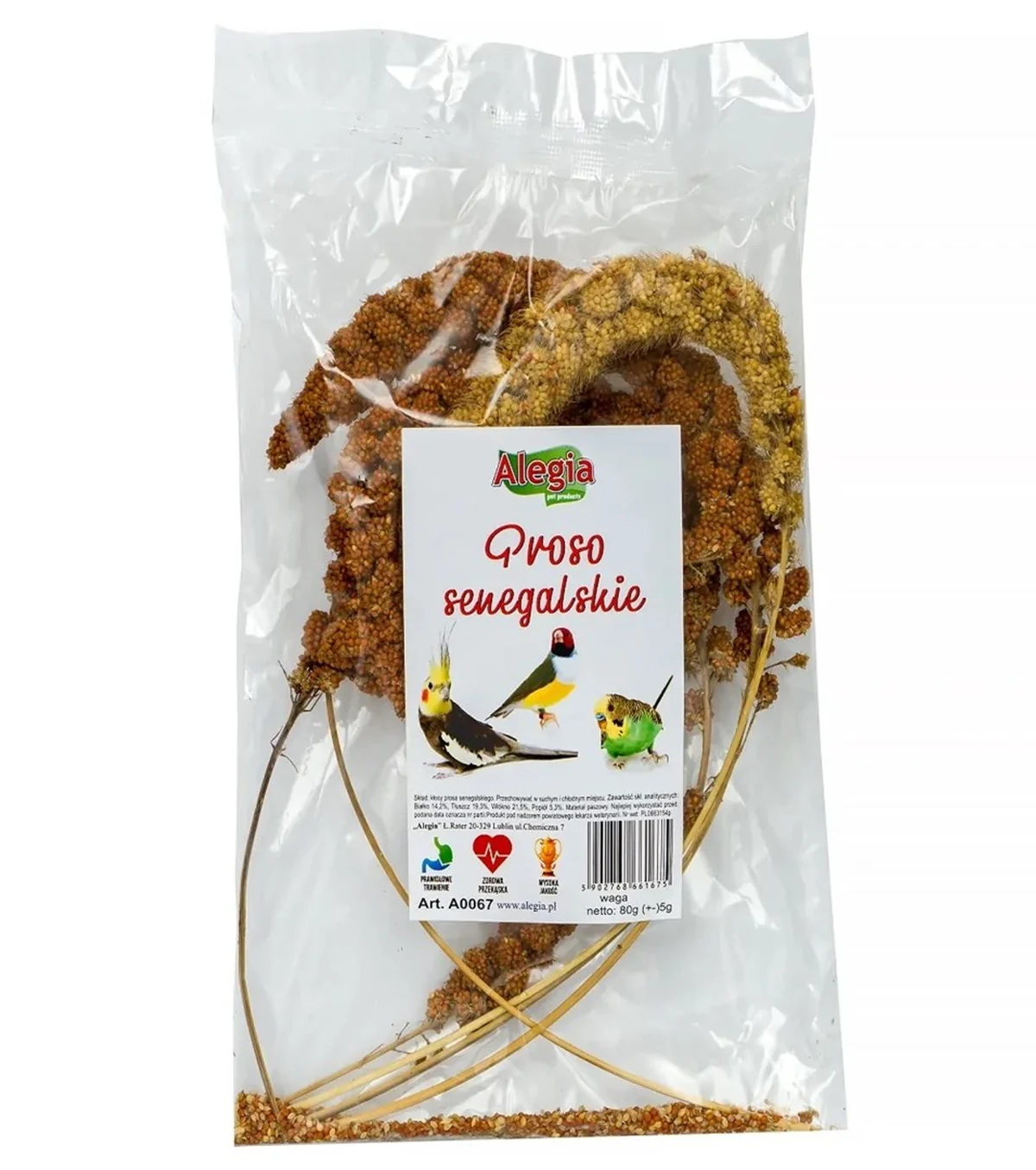 Przysmak dla gryzoni Proso Senegalskie 80g