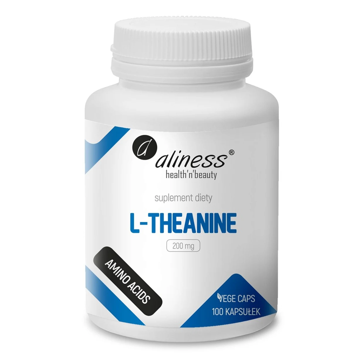 Aliness L-Teanina 200 mg x 100 kapsułek wegańskich