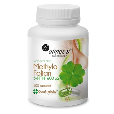 Aliness MethyloFolian 600mcg x 100 VEGE kaps.