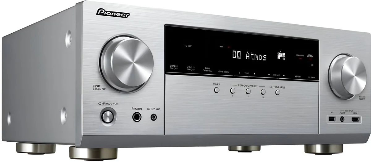 Amplituner kina domowego Pioneer VSX-LX305 srebrny