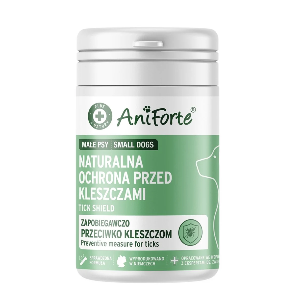 AniForte Ochrona Przed Kleszczami 60szt dla Małych Psow