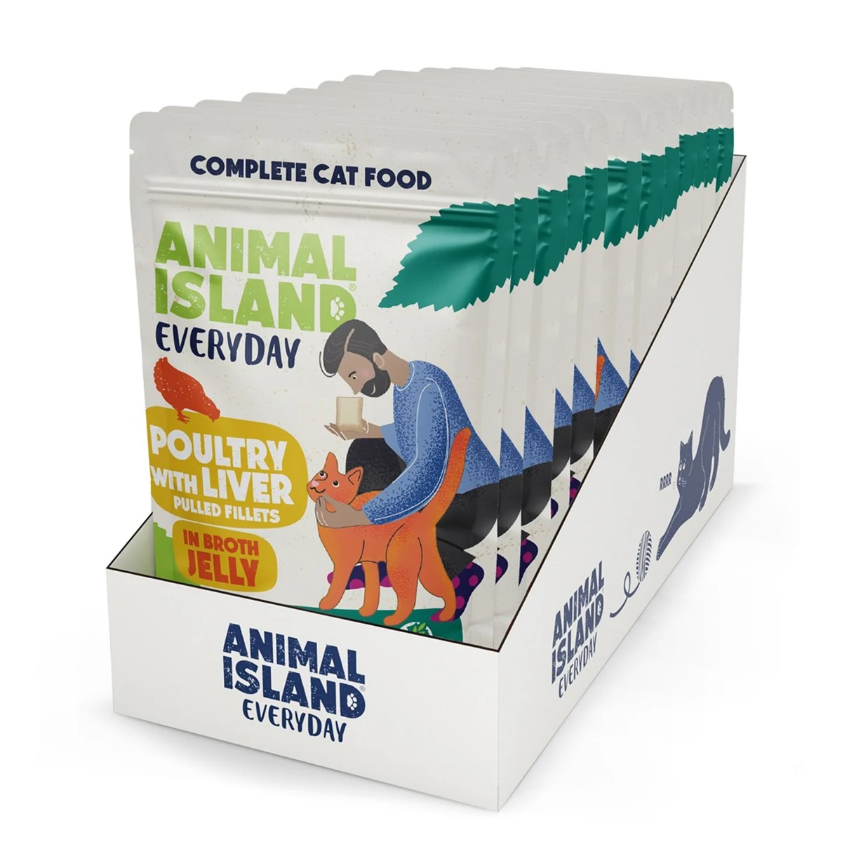 Animal Island 12-PACK 12X85g dla kota