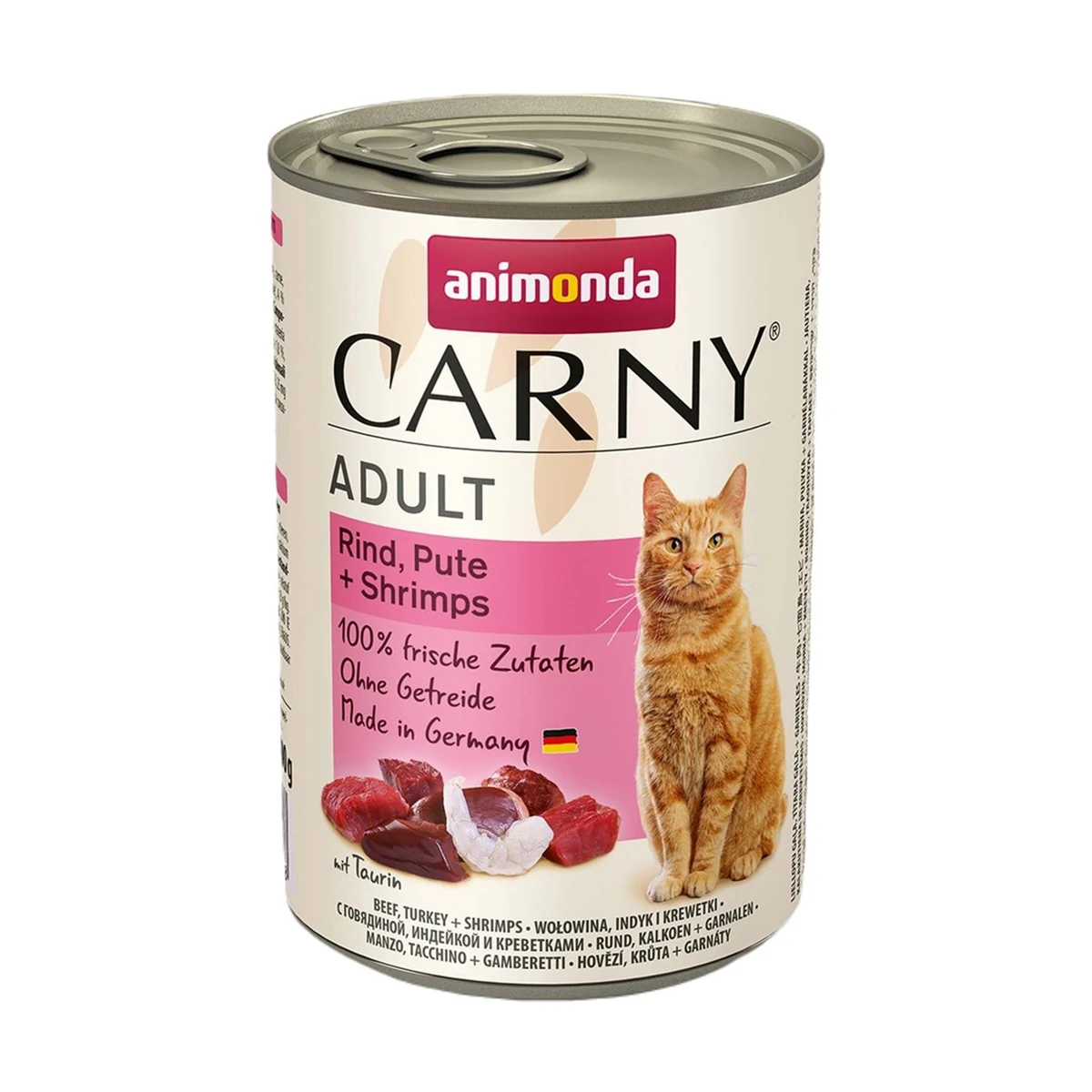 ANIMONDA Carny Adult - Wołowina, Indyk i Krewetki 400g