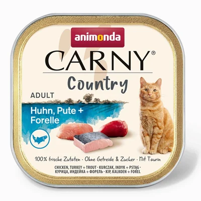Mokra Karma dla Kotów ANIMONDA Carny Country 100g