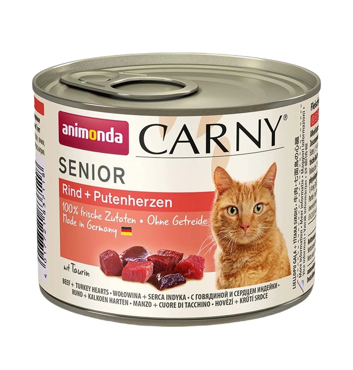 ANIMONDA Carny Senior wołowina i serca indyka 200g