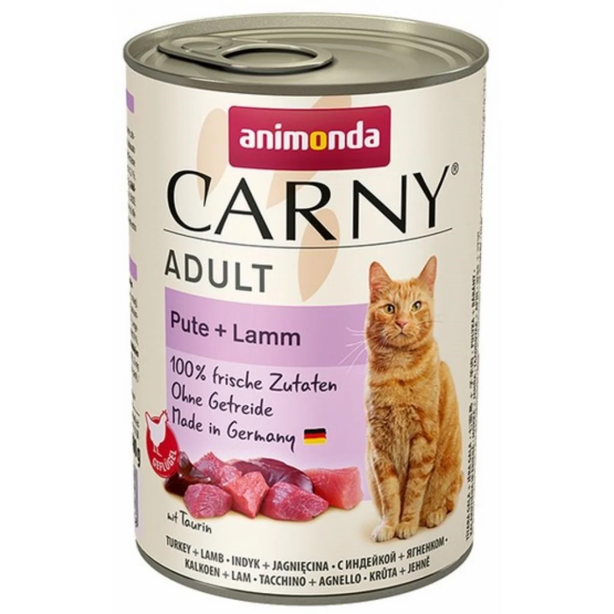 ANIMONDA Cat Carny Indyk z jagnięciną 400g
