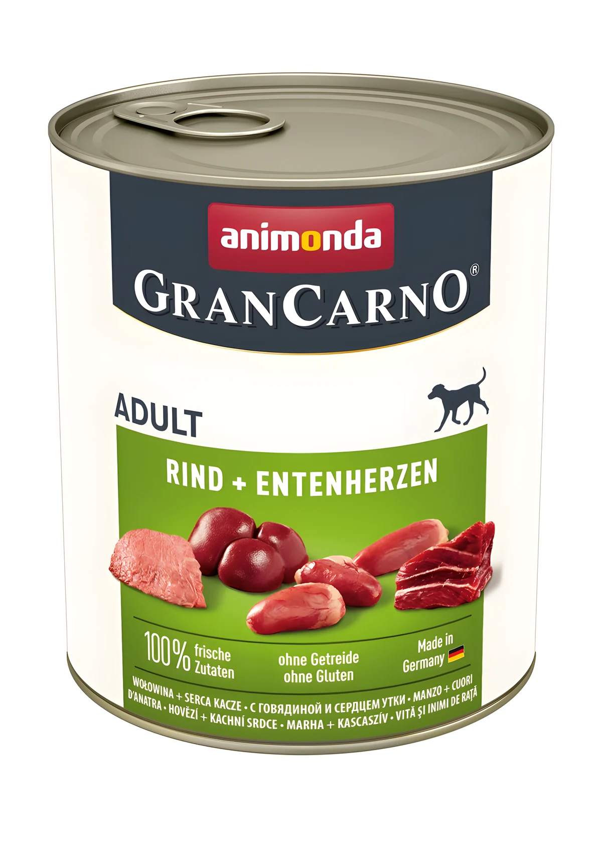 ANIMONDA Grancarno Adult wołowina i kacze serca - 400g