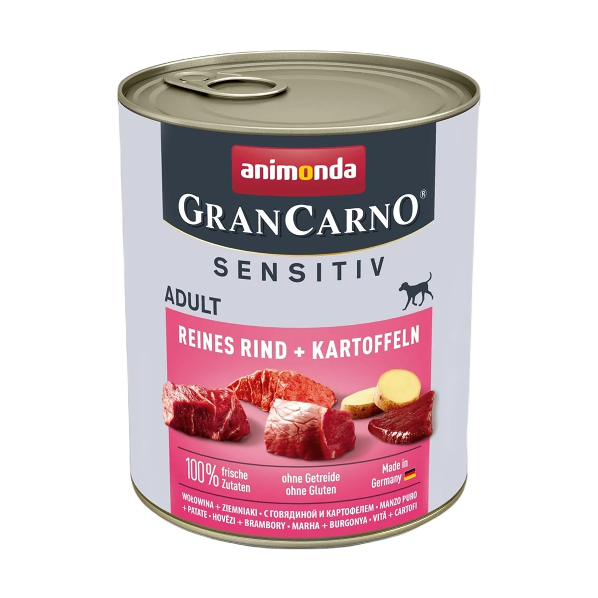 ANIMONDA Grancarno Sensitiv wołowina z ziemniakami 800g