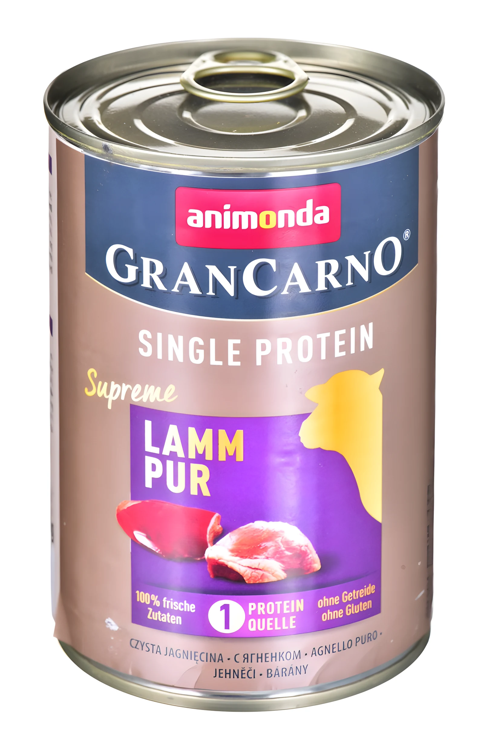 ANIMONDA GranCarno Single Protein jagnięcina 400g — zdjęcie 1 z 2
