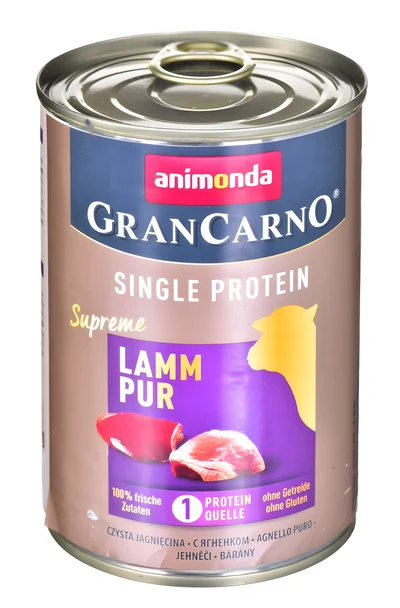Mokra karma dla psa Animonda GranCarno Single Protein z jagnięciną 400g
