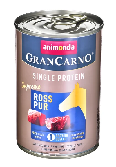 Mokra karma dla psa Animonda GranCarno Single Protein z koniną 400g