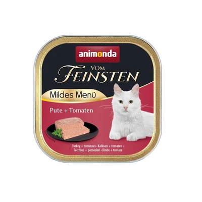 Mokra karma dla kota Animonda Mild Menu z indykiem i pomidorami 100g