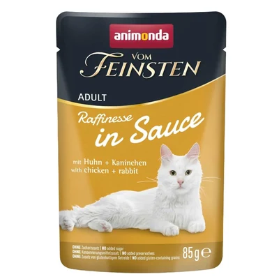 Mokra karma dla kota Animonda VF Raffinesse w sosie 85g - Kurczak