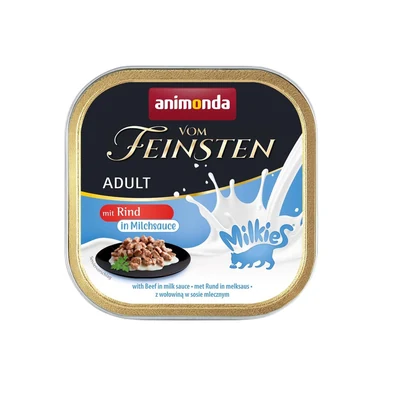 Karma mokra dla dorosłych kotów Animonda Vom Feinsten Adult z mlecznymi kawałkami 100g