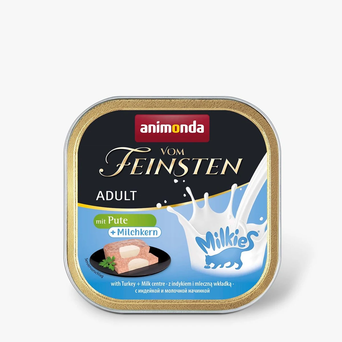 ANIMONDA Vom Feinsten Adult Milkies with Turkey + Milk 100g