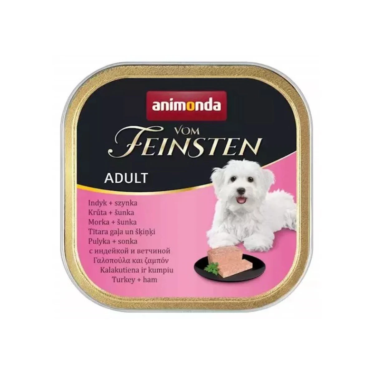 ANIMONDA Vom Feinsten indyk z szynką 150g