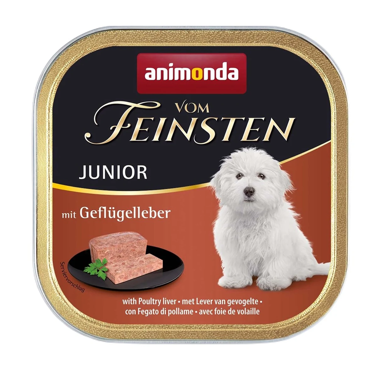 ANIMONDA Vom Feinsten Junior wątróbka drobiowa - 150 g