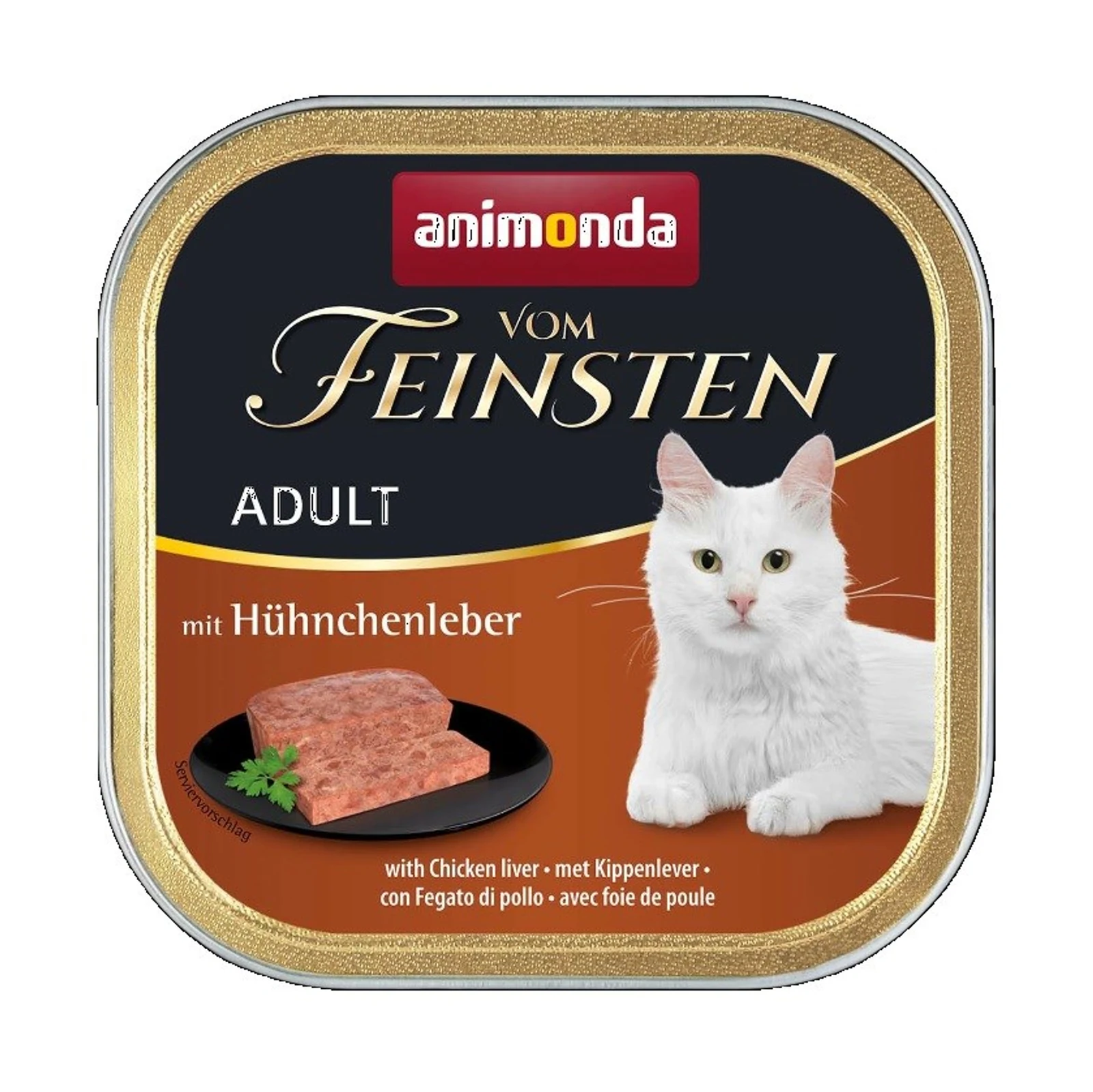 ANIMONDA Vom Feinsten kot wątróbka 100g