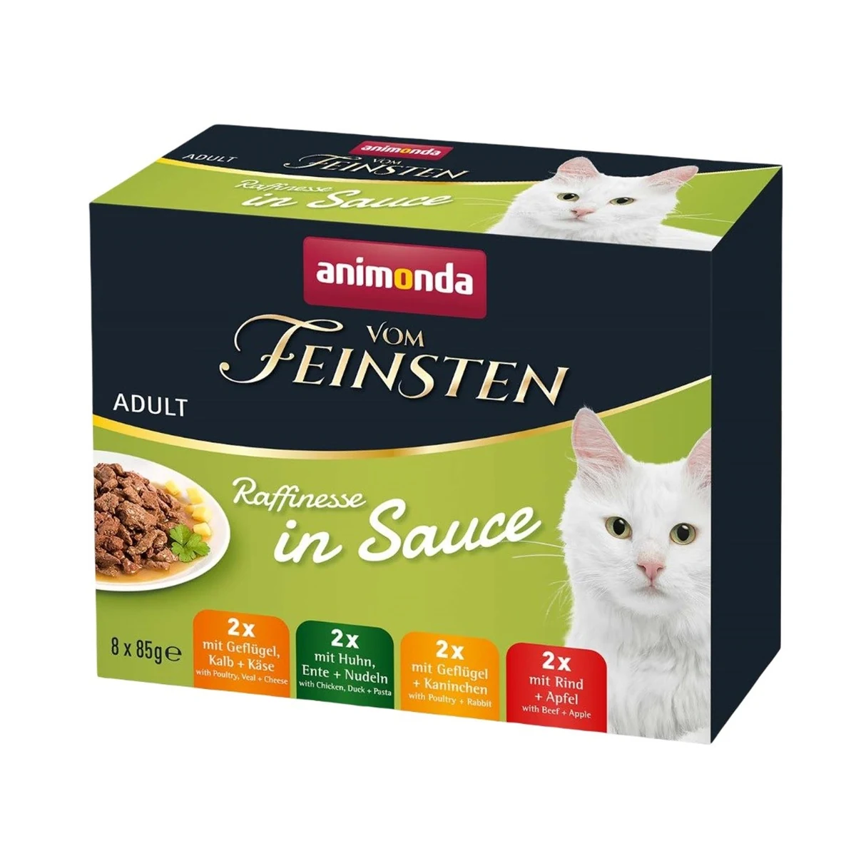 ANIMONDA Vom Feinsten Raffinesse Mixpack 8x85g