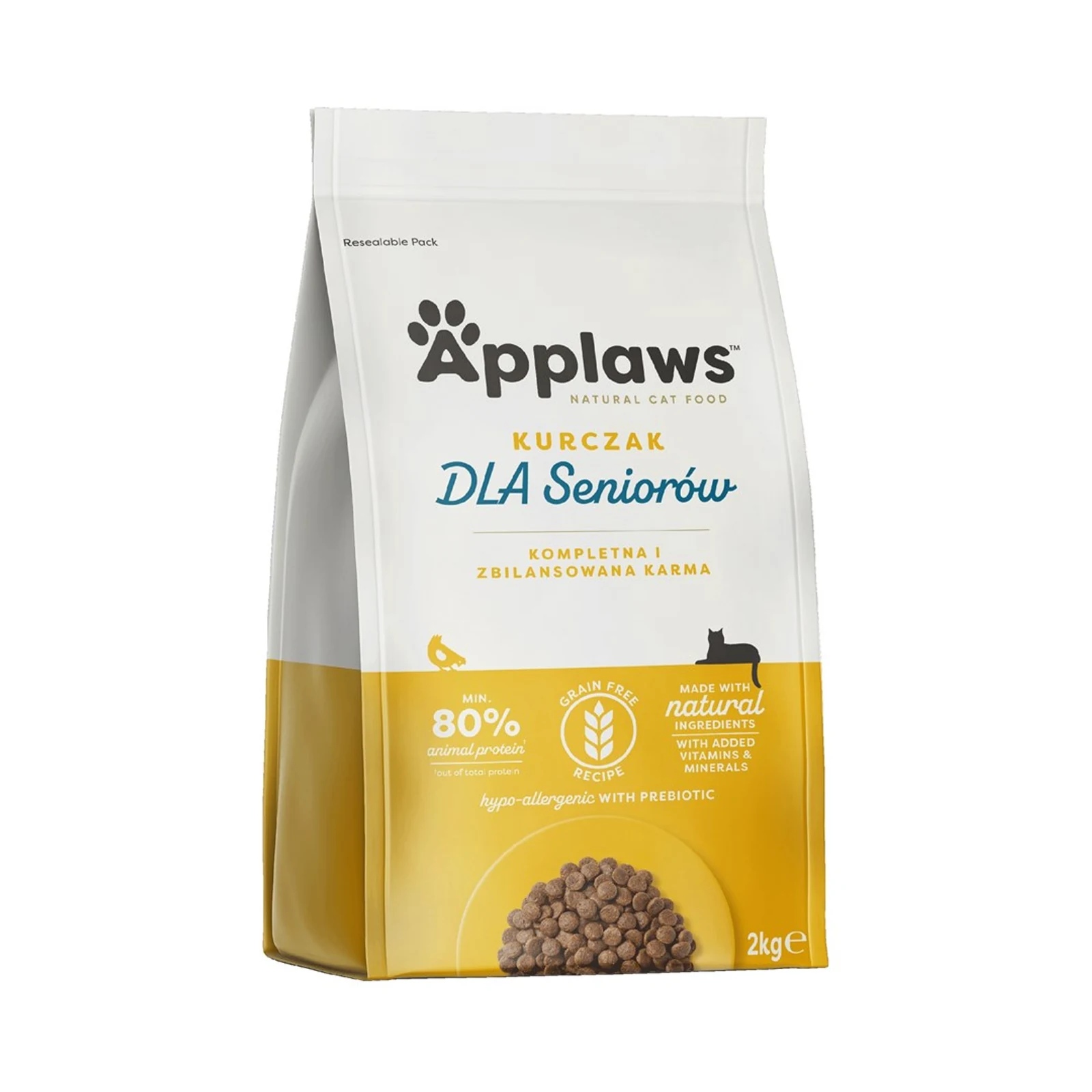Applaws Cat Dry Senior Chicken 2kg - Sucha Karmę — zdjęcie 1 z 3