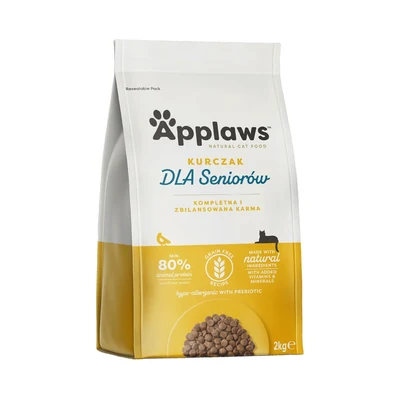 Applaws Karma Sucha dla Kota Seniorów z Kurczakiem 2kg