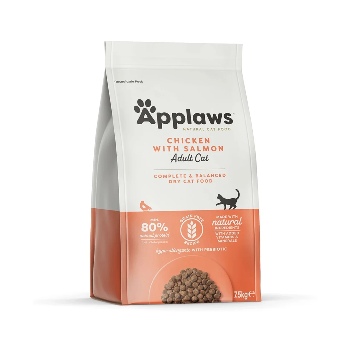 APPLAWS CAT Kurczak i Łosoś - 7,5kg