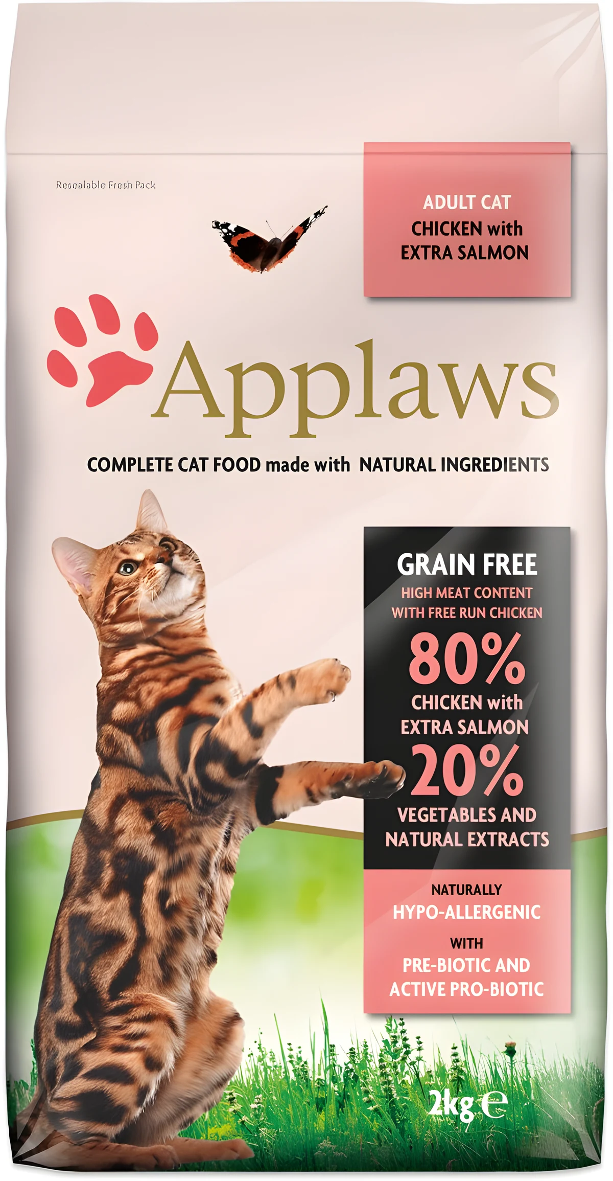 APPLAWS CAT Kurczak i Łosoś - karma dla kotów z wysoką zawartością mięsa - 7,5kg (WYPRZEDAŻ)