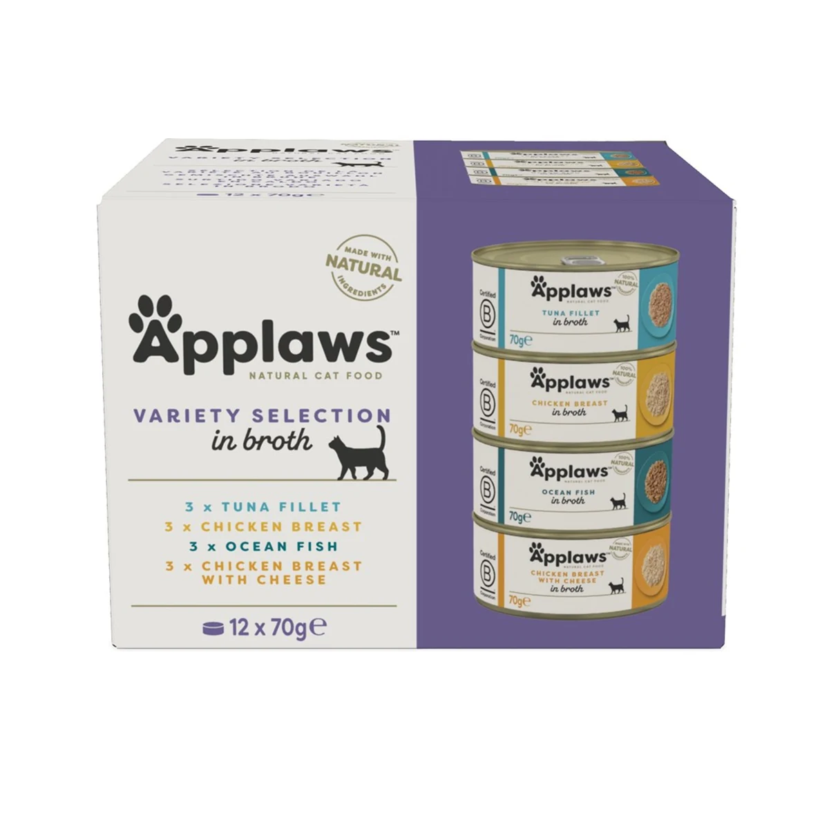 APPLAWS CAT Supreme Selection - MIX 12x70g