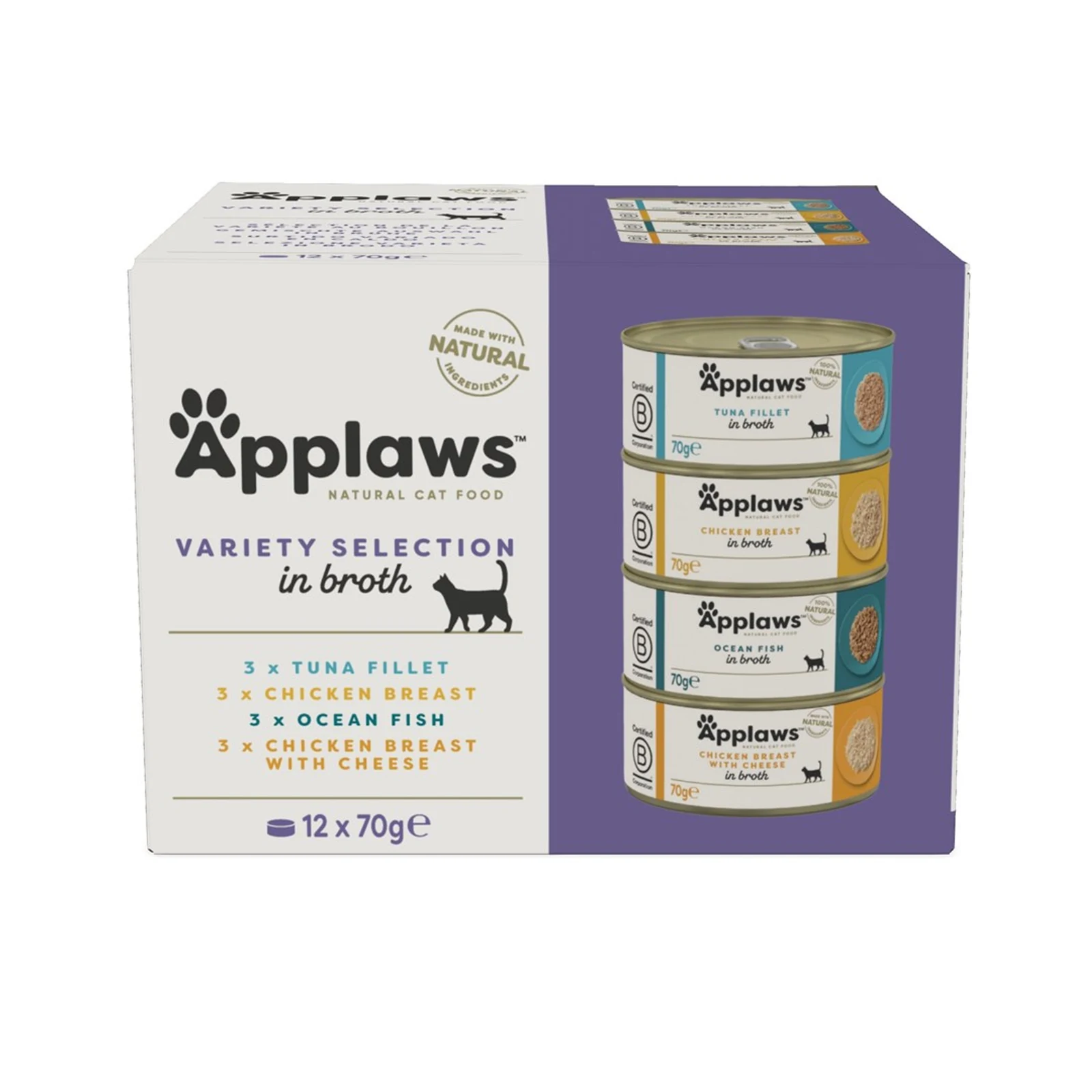 APPLAWS CAT Supreme Selection - MIX 12x70g