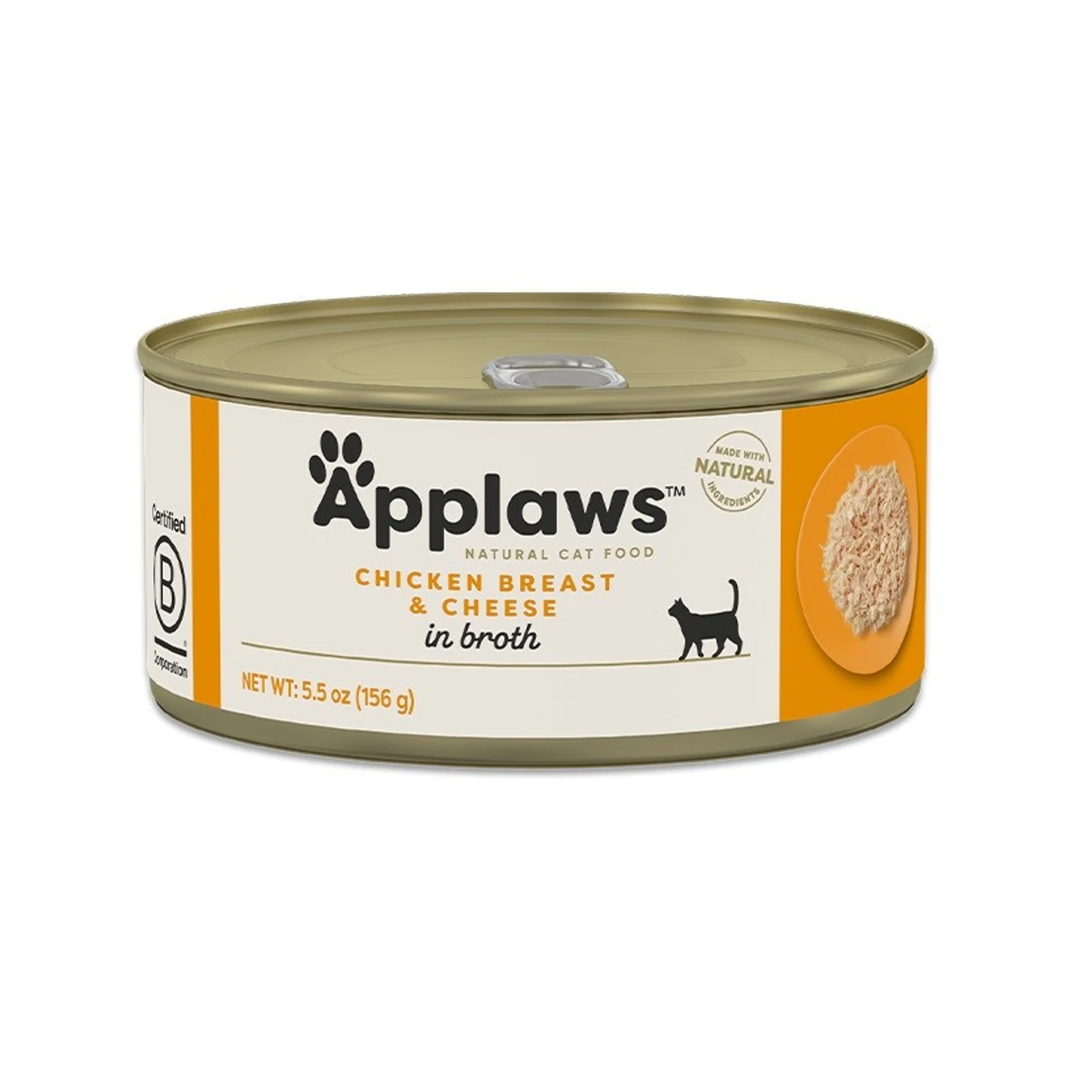 APPLAWS Natural Cat Food Filet kurczaka z serem 156g — zdjęcie 1 z 3