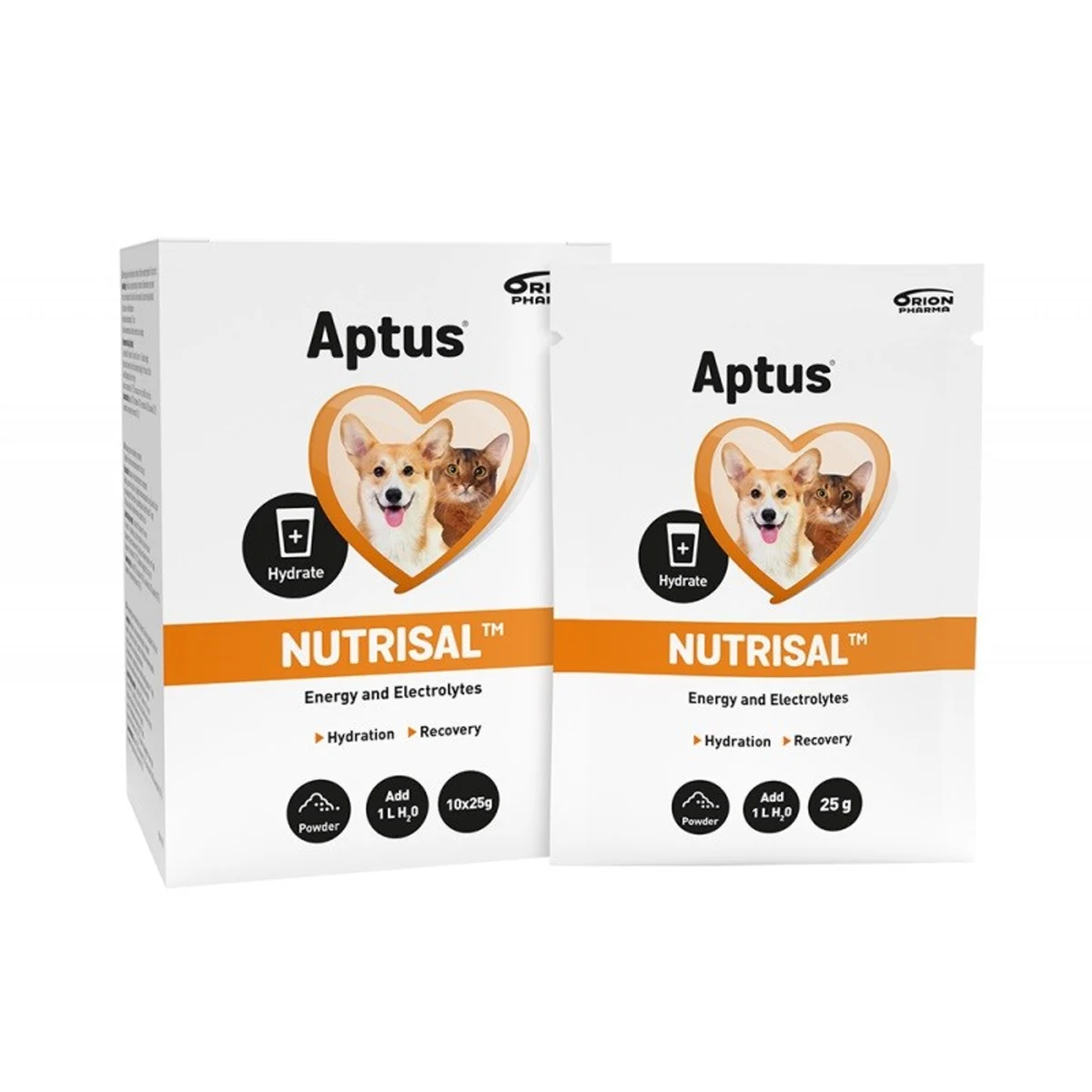 APTUS Nutrisal - Elektrolity dla psów i kotów 10 saszetek po 25g