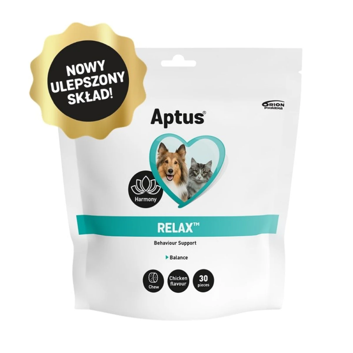 APTUS Relax - preparat na stres i niepokój, 30 tabletek