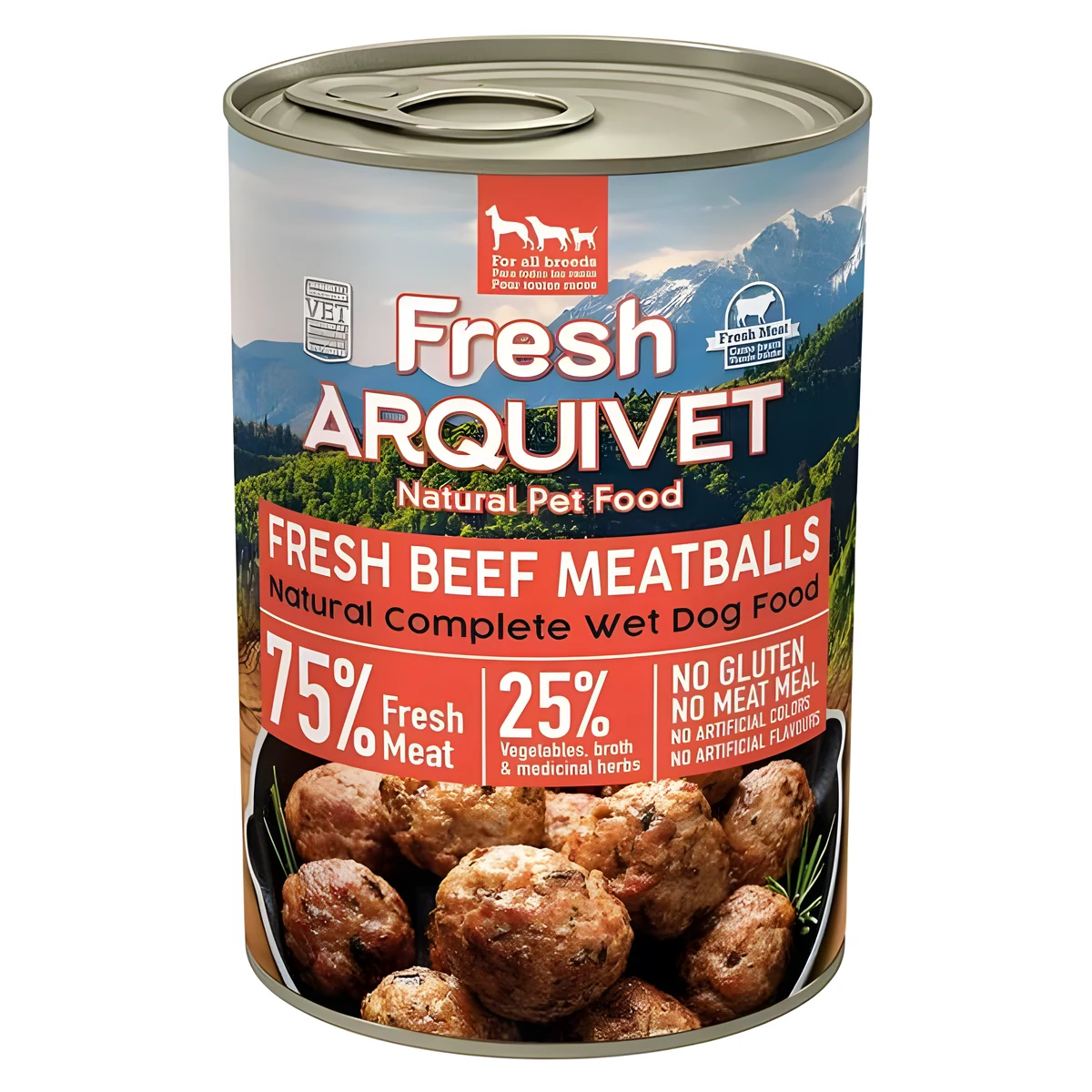 Arquivet Fresh klopsiki z wołowiny 400g