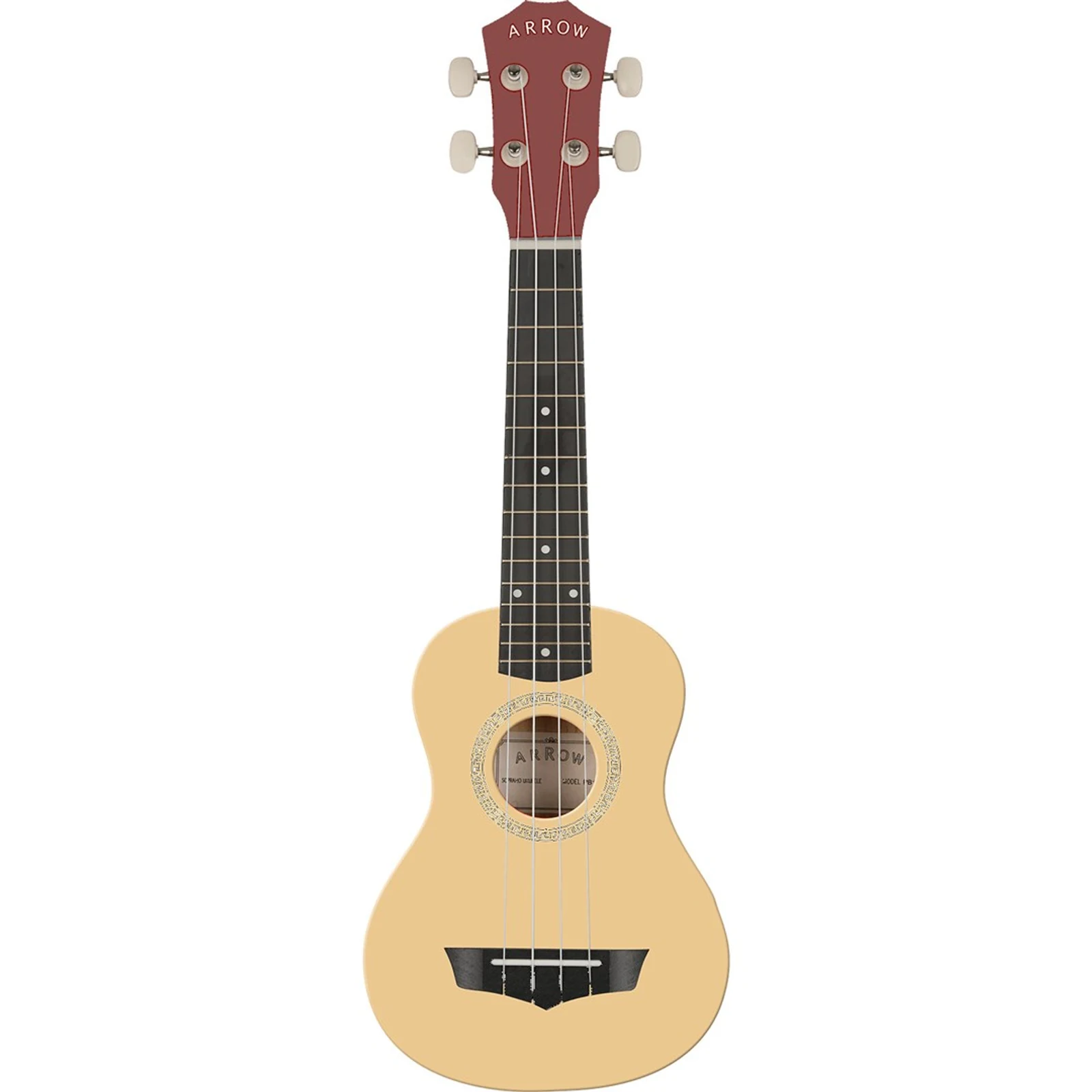 Arrow PB10 NA Soprano Natural w/bag - Ukulele