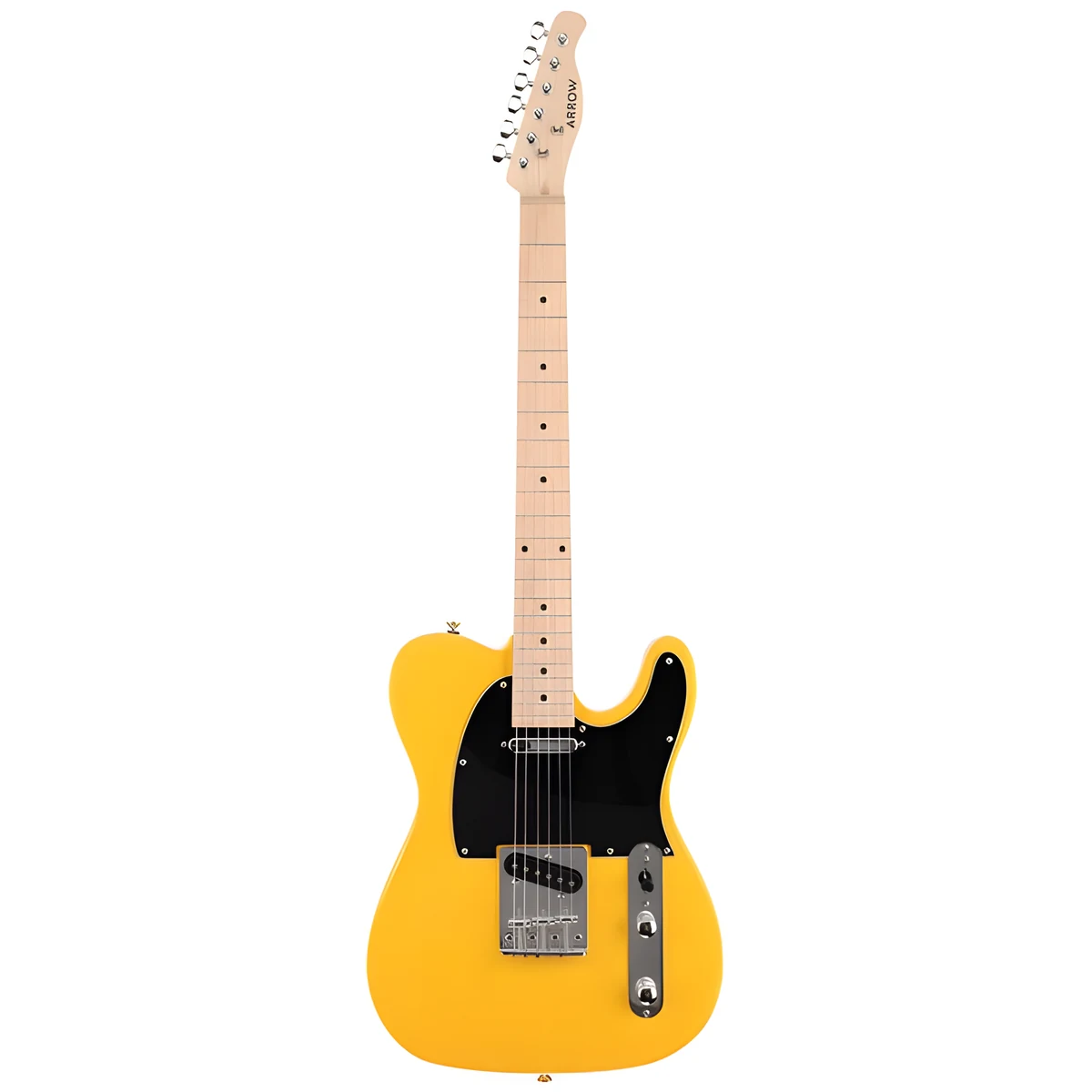 Arrow Telico TL 11 Peanut Butter Maple/Black - Gitara elektryczna